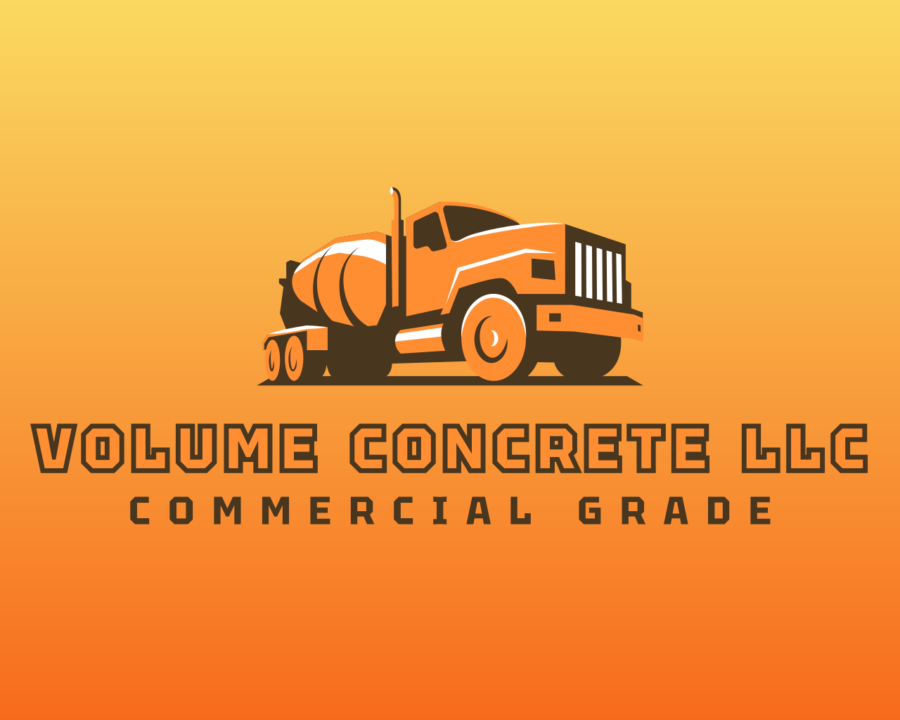 Volume Concrete LLC Youtube Commercial