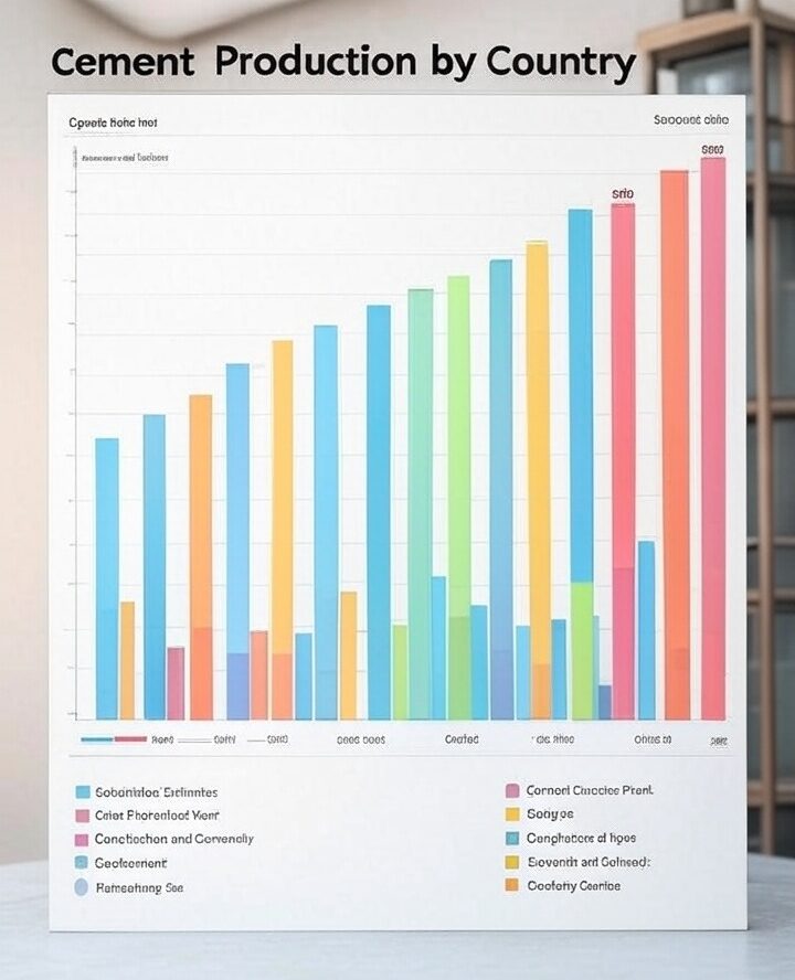 Worldwide Cement Production Graph