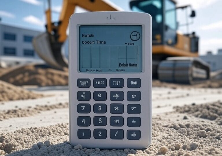 Concrete Mixing Time Calculator